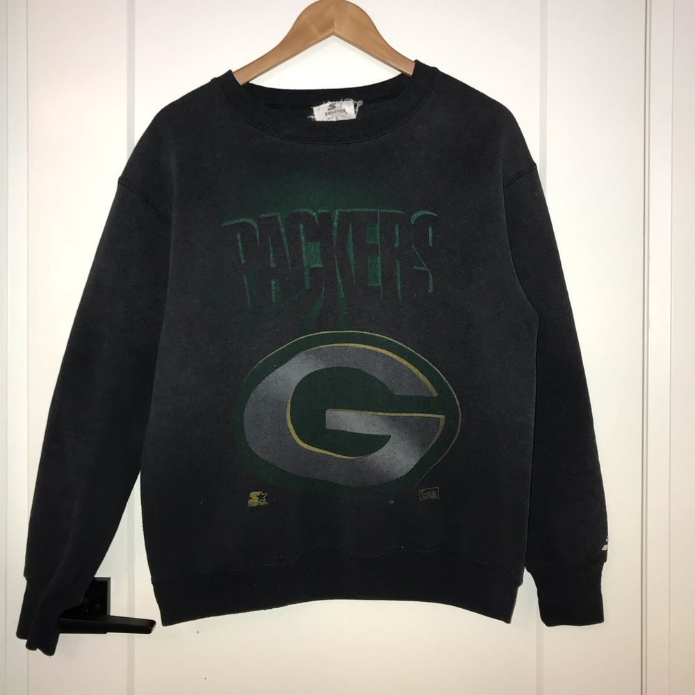 Vintage 90’s Starter Green Bay Packers Graphic Crewneck